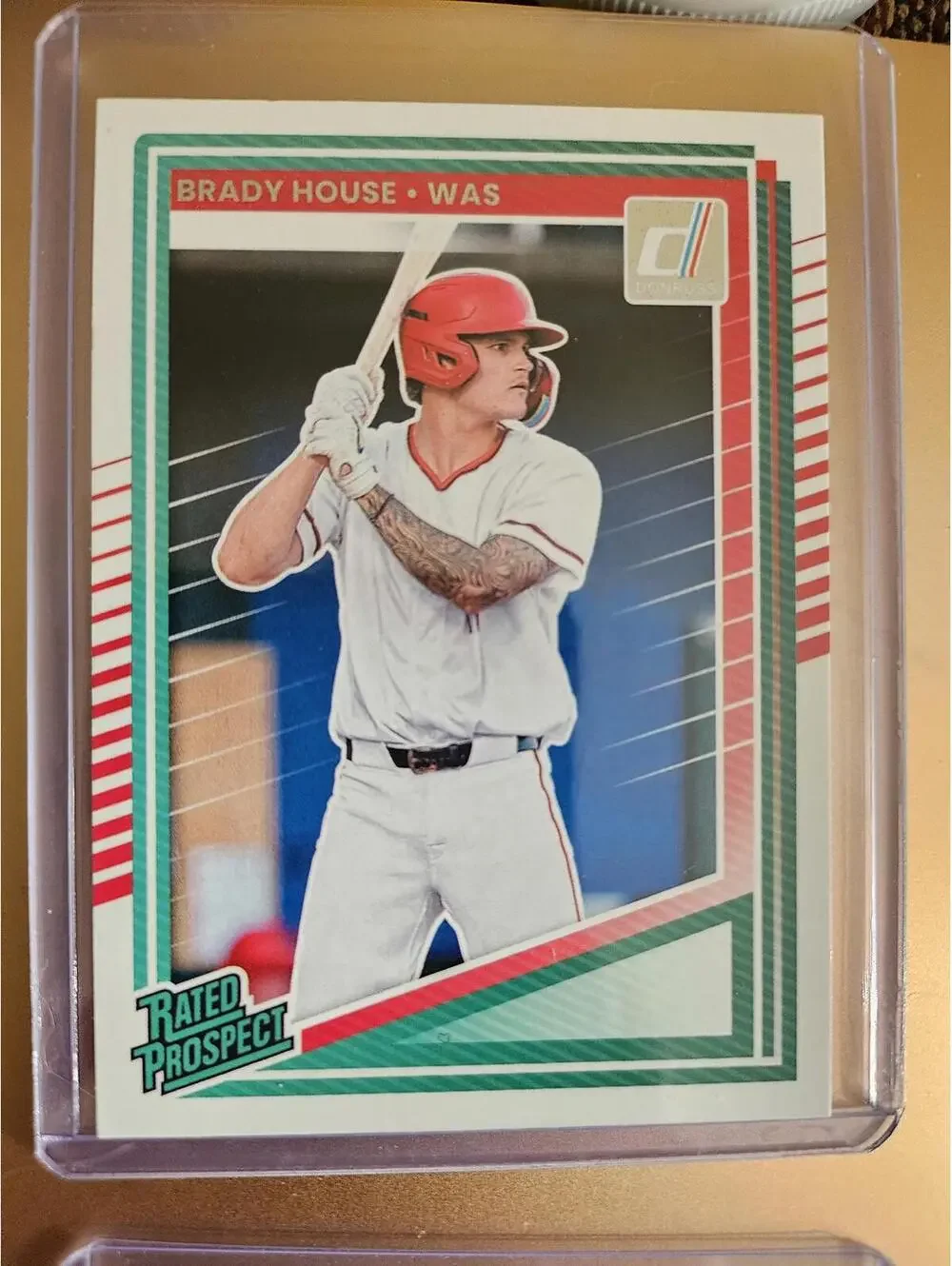 Brady House - 2025 Panini Donruss baseball - #150 - Nationals - RAW Mint